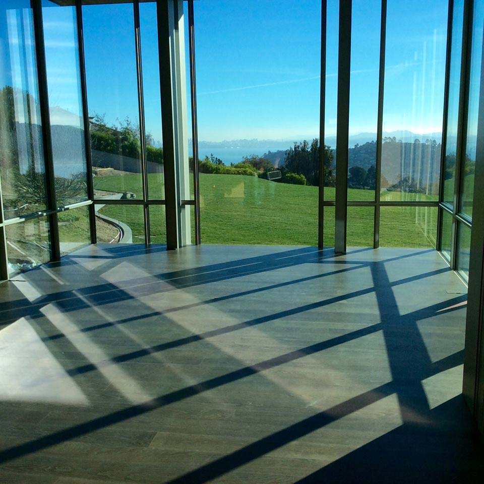 View from a Tiberon home looking toward San Francisco Bay.