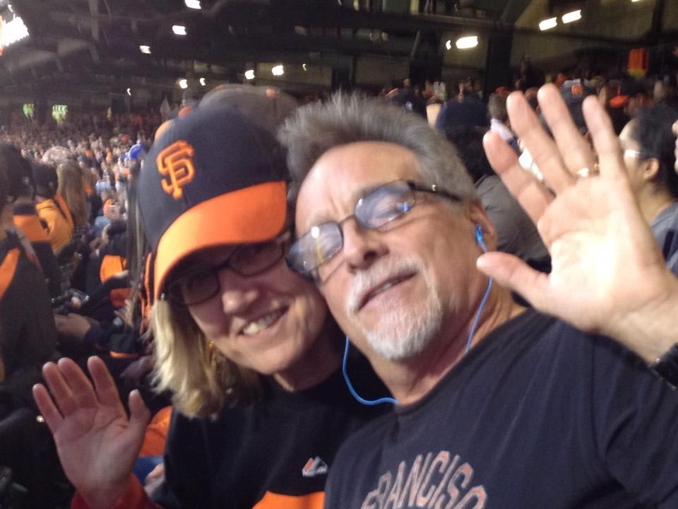 Mary and Bryan At ATT Park - Game 2 of 2102 World Series.